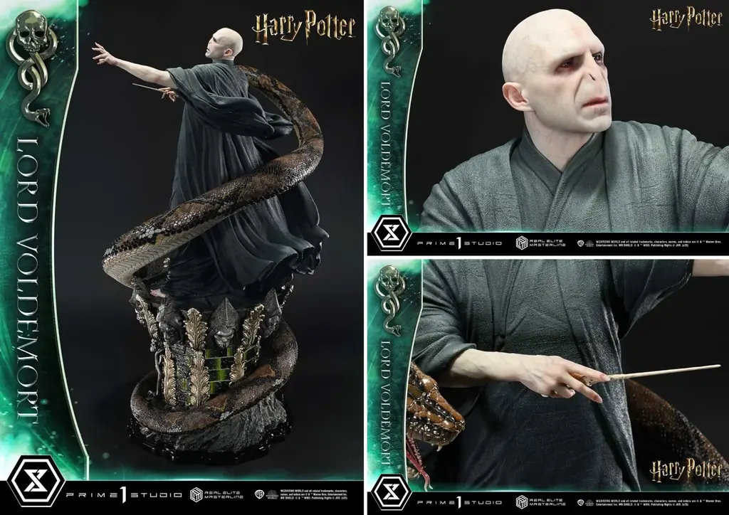 映画『ハリー・ポッター』シリーズより、ヴォルデモート卿の1/4スケールスタチューが登場 画像 4