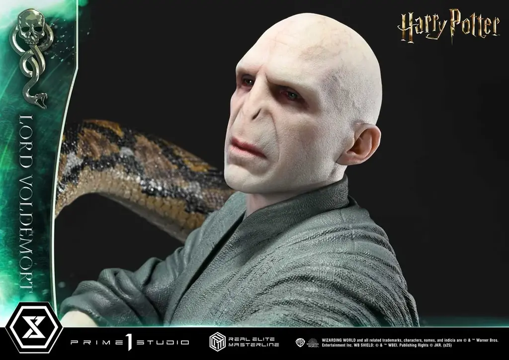 映画『ハリー・ポッター』シリーズより、ヴォルデモート卿の1/4スケールスタチューが登場 画像 6