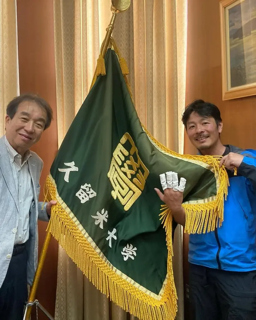 TCB中園医師が”久留米市民初のエベレスト登頂成功”を橋本副市長へご報告。久留米市の子ども達にチャレンジの精神を伝えてまいります。 画像 7