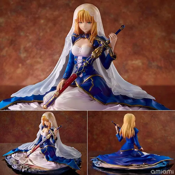 『Fate/stay night』原点の物語「Garden of Avalon」より、セイバーが待望のフィギュア化。あみあみにて予約受付中。 画像 2