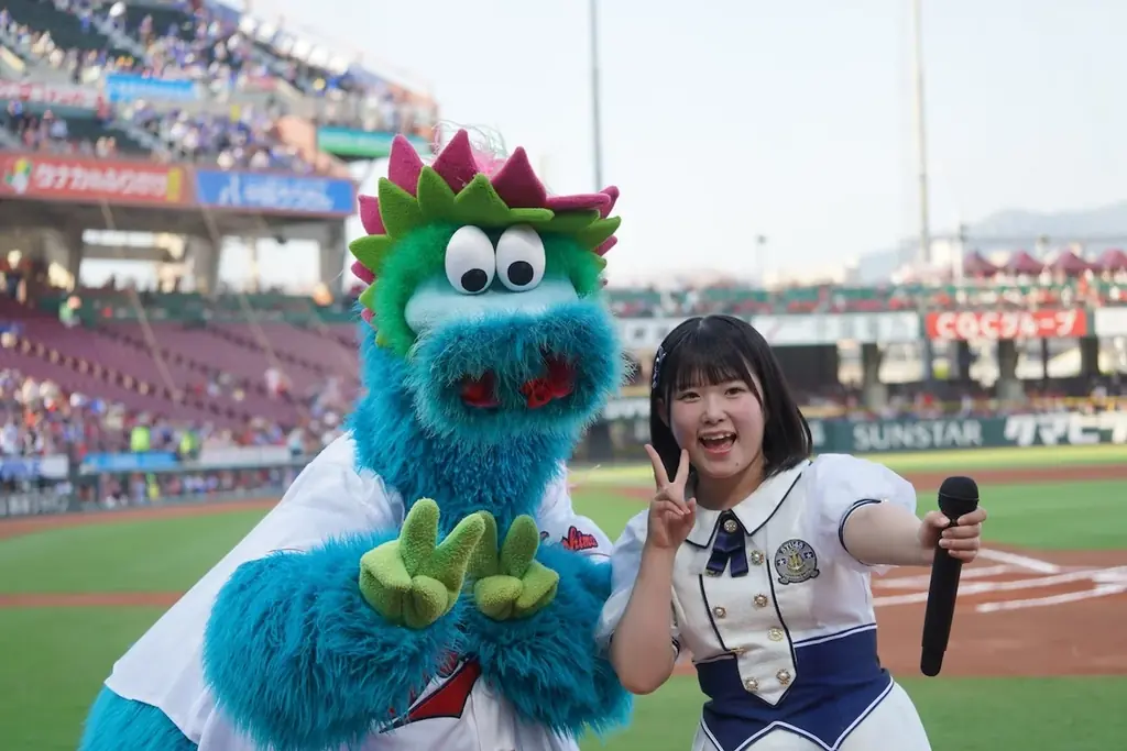 STU48 池田裕楽 カープ戦で国歌斉唱　〜一音一音に心を込めたまっすぐな歌声〜 画像 2