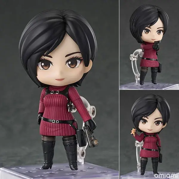 大人気ゲーム『バイオハザード RE:4』より、「エイダ・ウォン」がねんどろいどになって登場。あみあみにて予約受付中。 画像 2