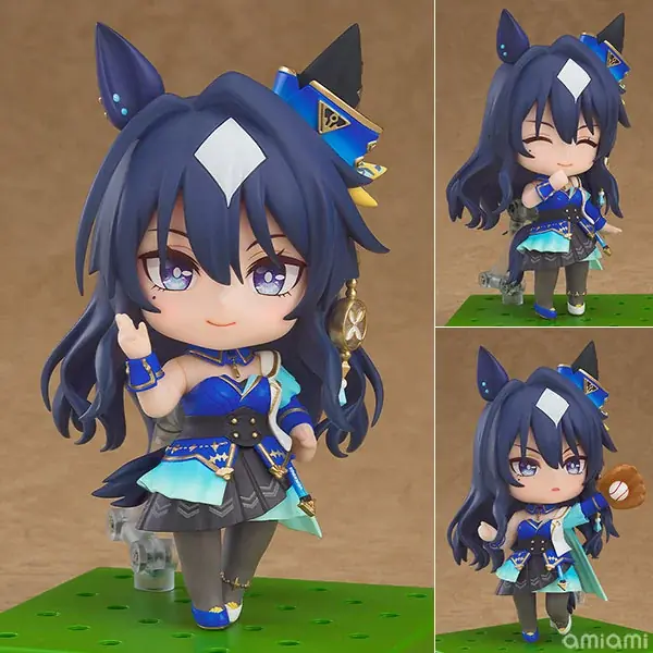 ゲーム『ウマ娘 プリティーダービー』より、「ヴィルシーナ」がねんどろいどになって登場。あみあみにて予約受付中。 画像 2