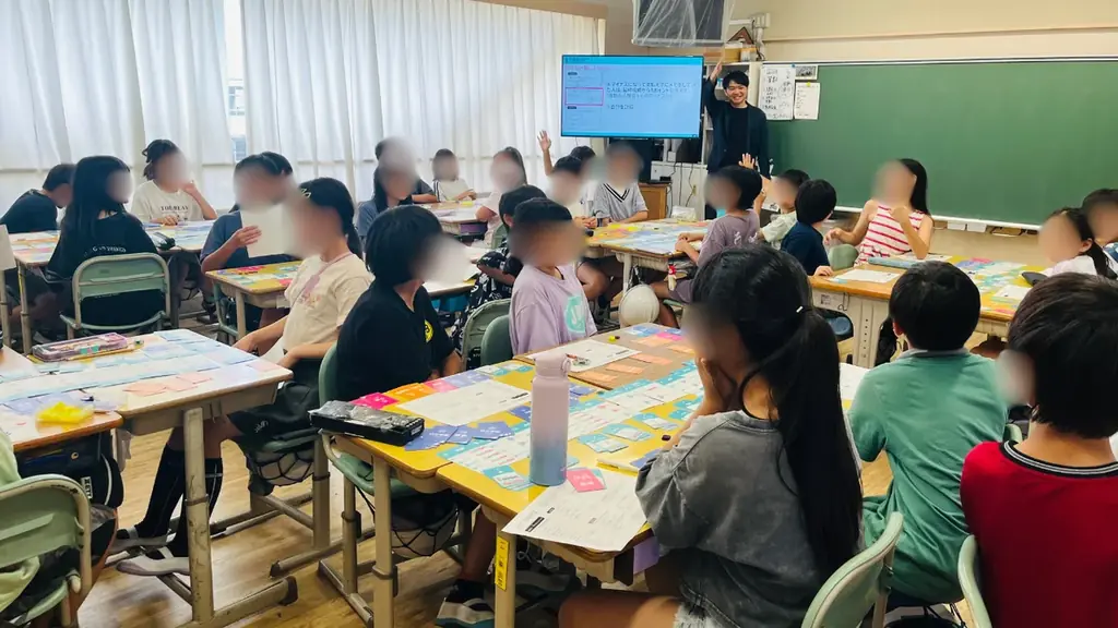 「人生の練習」ができる学校向け金融/キャリア教育ゲームを小学5年生137名に実施 画像 1