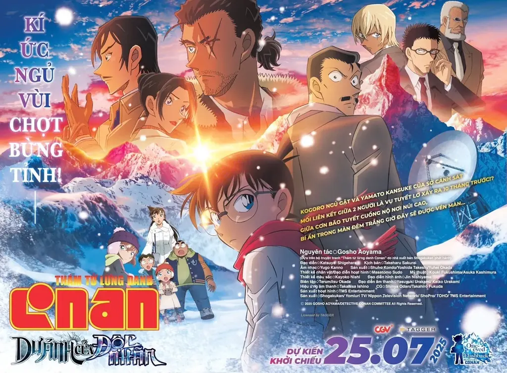 【ベトナム限定】Capichi×『名探偵コナン 隻眼の残像』コラボ開催!限定缶バッジをゲット! 画像 2
