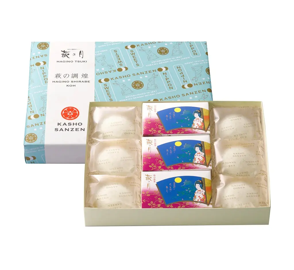 【期間限定】仙台銘菓「萩の月」と東京限定「萩の調(しらべ) 煌(こう)」の夢の詰合せが再登場! 画像 2