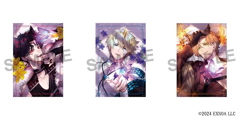 DMM GAMES『夢幻楼と眠れぬ蝶』THE KISSとのコラボジュエリー受注販売開始！キャラクターをイメージしたネックレス3種とリング３種類が登場！ 画像 5