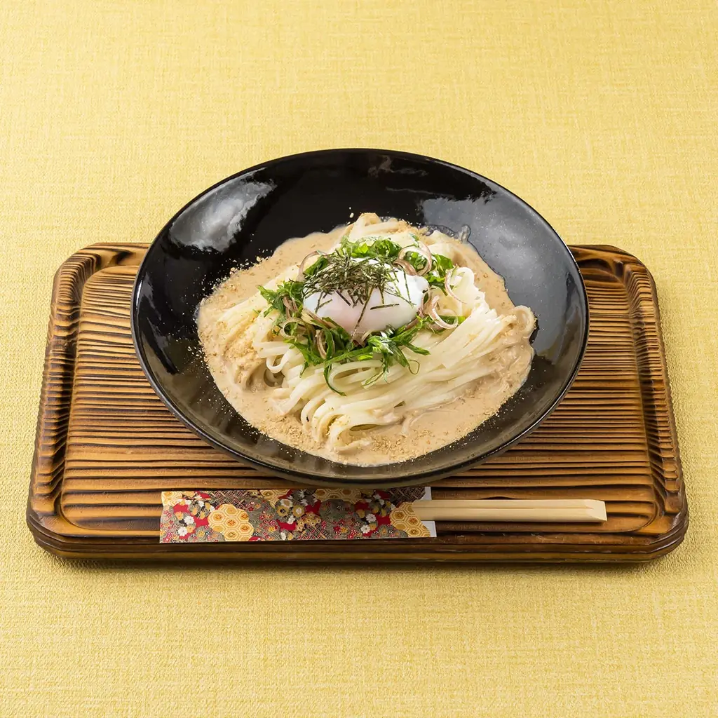 ミシュラン一つ星・京都の名店 「実伶」監修　京はやしやの新メニュー『冷やしごま味噌うどん』が登場 画像 5