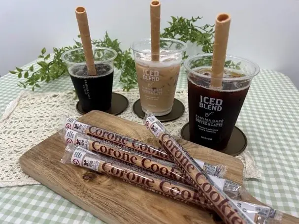 7月22日発売！食べられるストロー「コロネクッキー」が首都圏拡大で再登場