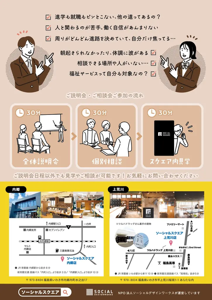 【SOCIALSQUARE いわきエリア】高校生向け説明会開催 画像 6