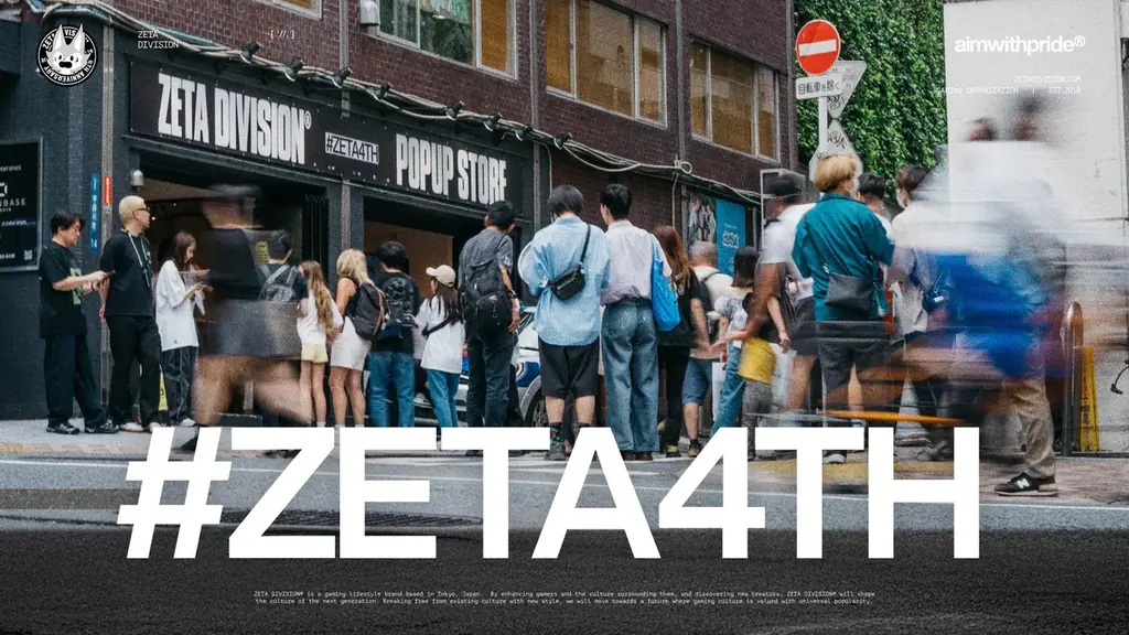 「ZETA DIVISION」 4周年記念ウィーク「#ZETA4TH」が大盛況！SHAKA加入やポップアップイベント、12万人超が熱狂した特別配信イベントも開催！ 画像 1