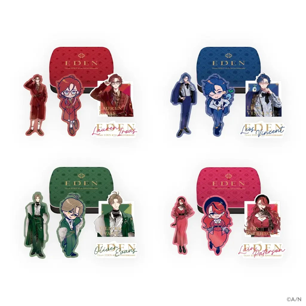 にじさんじから「エデン組 4th Anniversary」グッズが登場！2025年7月18日(金)18時から販売開始！ 画像 6