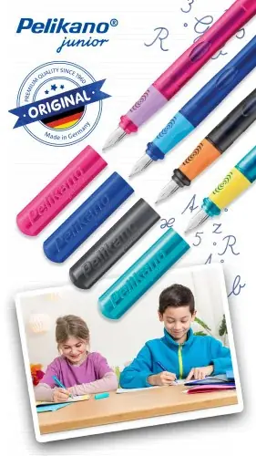 ドイツの高級筆記具ブランド「ペリカン」から、人間工学に基づきデザインされた、初めての万年筆にもピッタリな≪ペリカーノ・ジュニア≫がデザインリニューアル！待望の新色（アンセラサイト）も発売。 画像 2