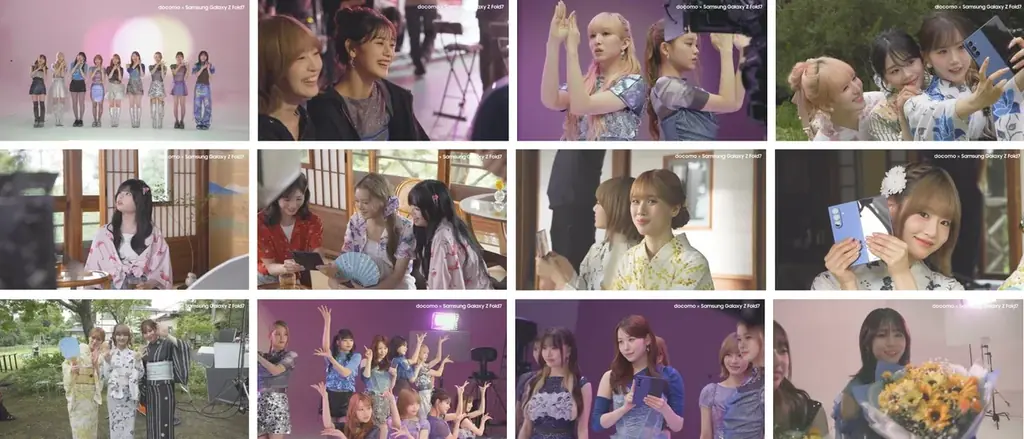 ME:Iが息ぴったりの“双子ポーズ”で新機種を表現！ 「Samsung Galaxy Z Fold7」の新TVCM公開！ 画像 9