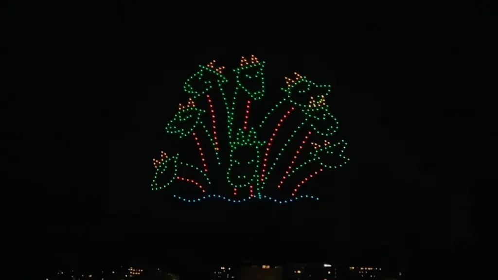 レッドクリフ、「松江水郷祭湖上花火大会」史上最大規模の888機ドローンショーを8月2日・3日に実施 画像 2