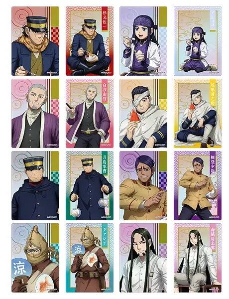 TVアニメ『ゴールデンカムイ』の“夏の納涼”をテーマにした描き下ろしグッズを含む新商品が7月19日発売！　アニメイトでは、特典「ポストカード」がもらえるフェアも開催!! 画像 4