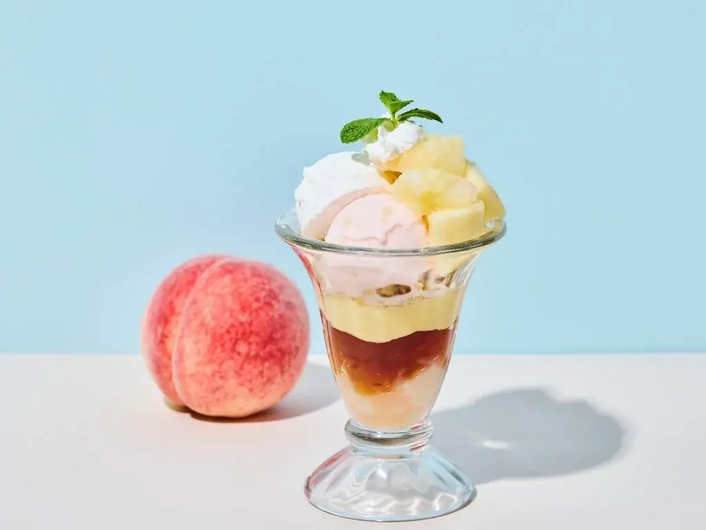 フタバフルーツパーラー新宿店・川崎店で、旬の桃を使用した期間限定スイーツの販売を開始！ 画像 5