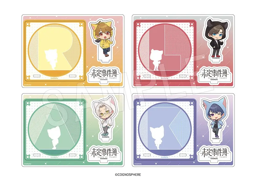 「未定事件簿」× Chugai Grace Cafe コラボカフェが渋谷・大阪で開催！猫耳パーカー姿のミニキャライラストを使用した新作グッズやコラボメニューが登場！ 画像 4