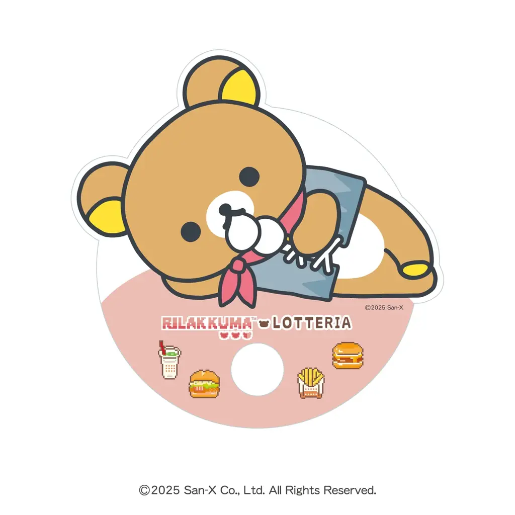 ロッテリア×リラックマ　コラボレーション企画新テーマ「ゲーミングリラックマ」デザインのアイテムがかわいい！「my happy time♪ 2025 リラックマ 夏ギフト」発売！ 画像 3