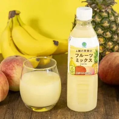 年間約17万本の捨てられてしまうバナナを救出！ もったいないバナナを使用した4種の果実と国産ミルクの「フルーツミックス500ml」 画像 3