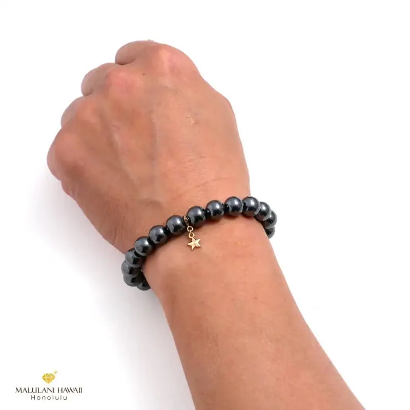 肉体と精神を強化する戦士の石「ヘマタイト」の数珠ブレスレット、ハワイ発パワーストーンブランド「マルラニハワイ」より新登場！ 画像 3