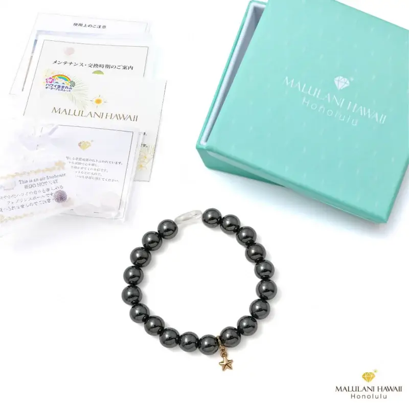肉体と精神を強化する戦士の石「ヘマタイト」の数珠ブレスレット、ハワイ発パワーストーンブランド「マルラニハワイ」より新登場！ 画像 8