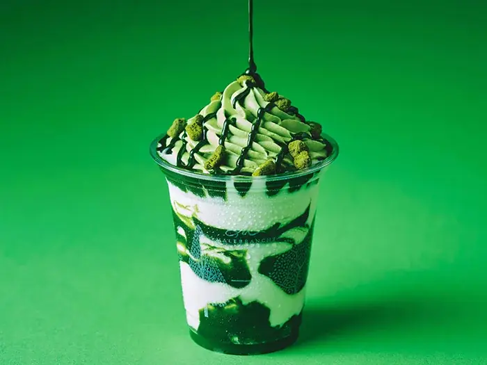 お濃茶ミルクフラッペ販売