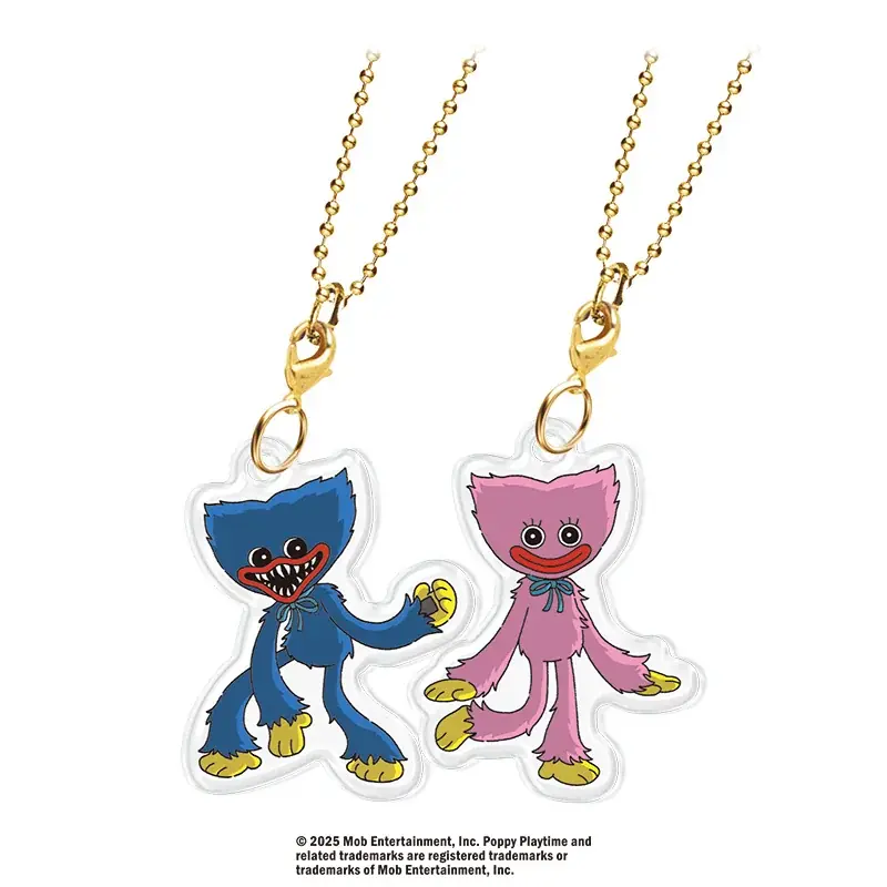 注目の大人気ホラーゲーム「Poppy Playtime」 より、クリアニコイチキーホルダーなど8商品が8月上旬より発売決定! 画像 2