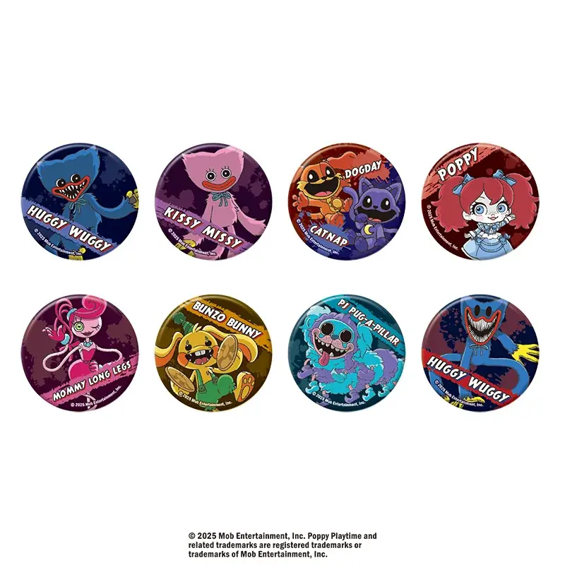 注目の大人気ホラーゲーム「Poppy Playtime」 より、クリアニコイチキーホルダーなど8商品が8月上旬より発売決定！ 画像 8