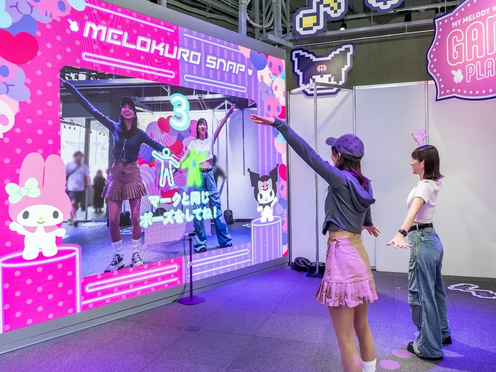 明日7月18日(金)からスタートの体験型イベント「MY MELODY ♡ KUROMI GAME PLAZA」プレス発表会 画像 8