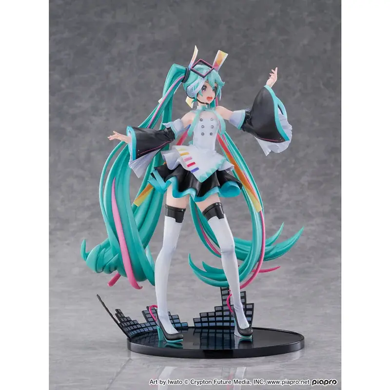 『HATSUNE MIKU EXPO 10th Anniversary』より、人気イラストレーター岩十先生が描き下ろしたキービジュアルがフィギュア化。 画像 11
