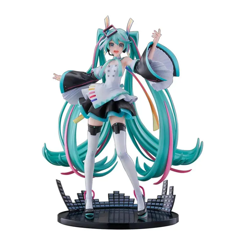『HATSUNE MIKU EXPO 10th Anniversary』より、人気イラストレーター岩十先生が描き下ろしたキービジュアルがフィギュア化。 画像 3