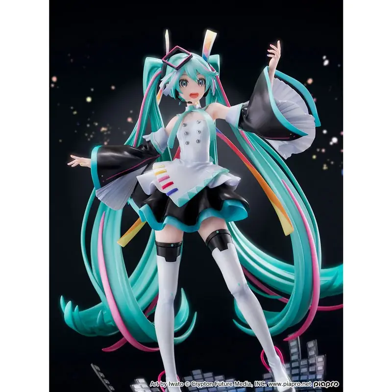 『HATSUNE MIKU EXPO 10th Anniversary』より、人気イラストレーター岩十先生が描き下ろしたキービジュアルがフィギュア化。 画像 6