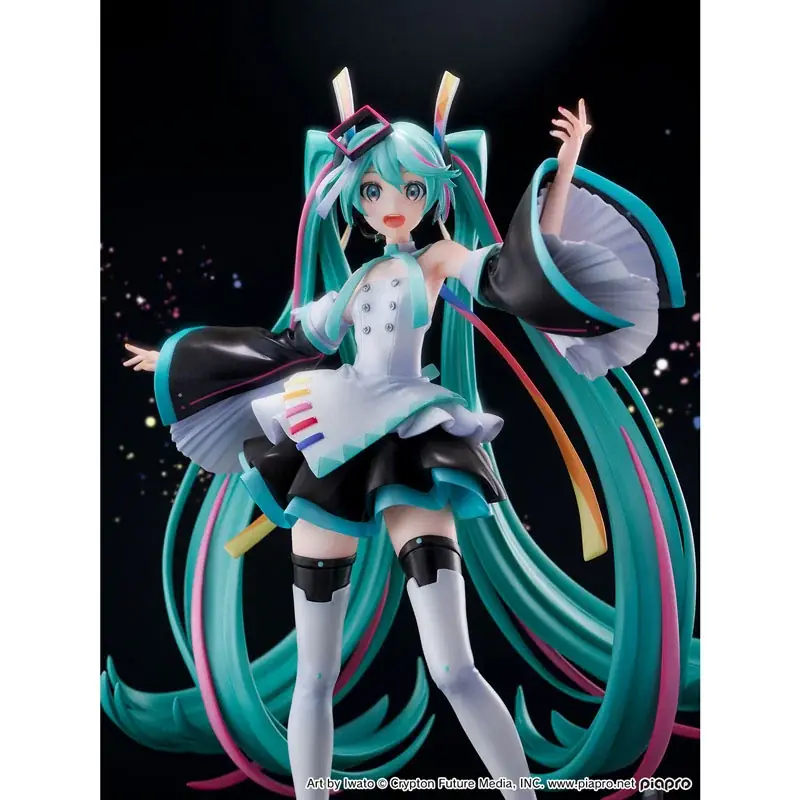 『HATSUNE MIKU EXPO 10th Anniversary』より、人気イラストレーター岩十先生が描き下ろしたキービジュアルがフィギュア化。 画像 7