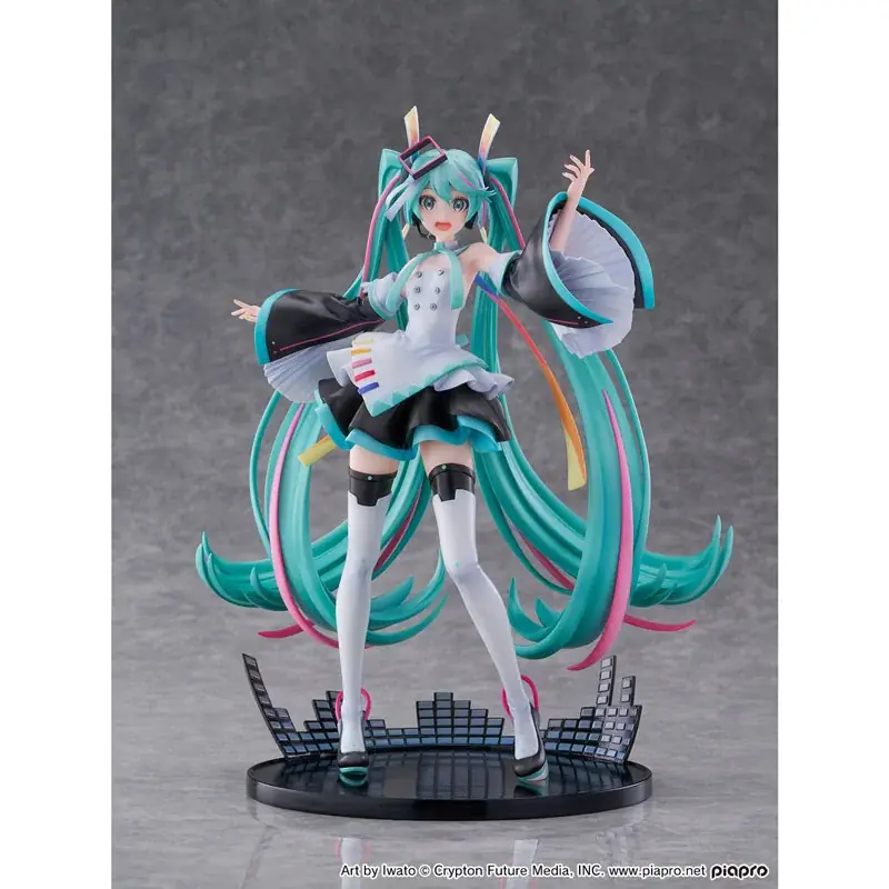 『HATSUNE MIKU EXPO 10th Anniversary』より、人気イラストレーター岩十先生が描き下ろしたキービジュアルがフィギュア化。 画像 9
