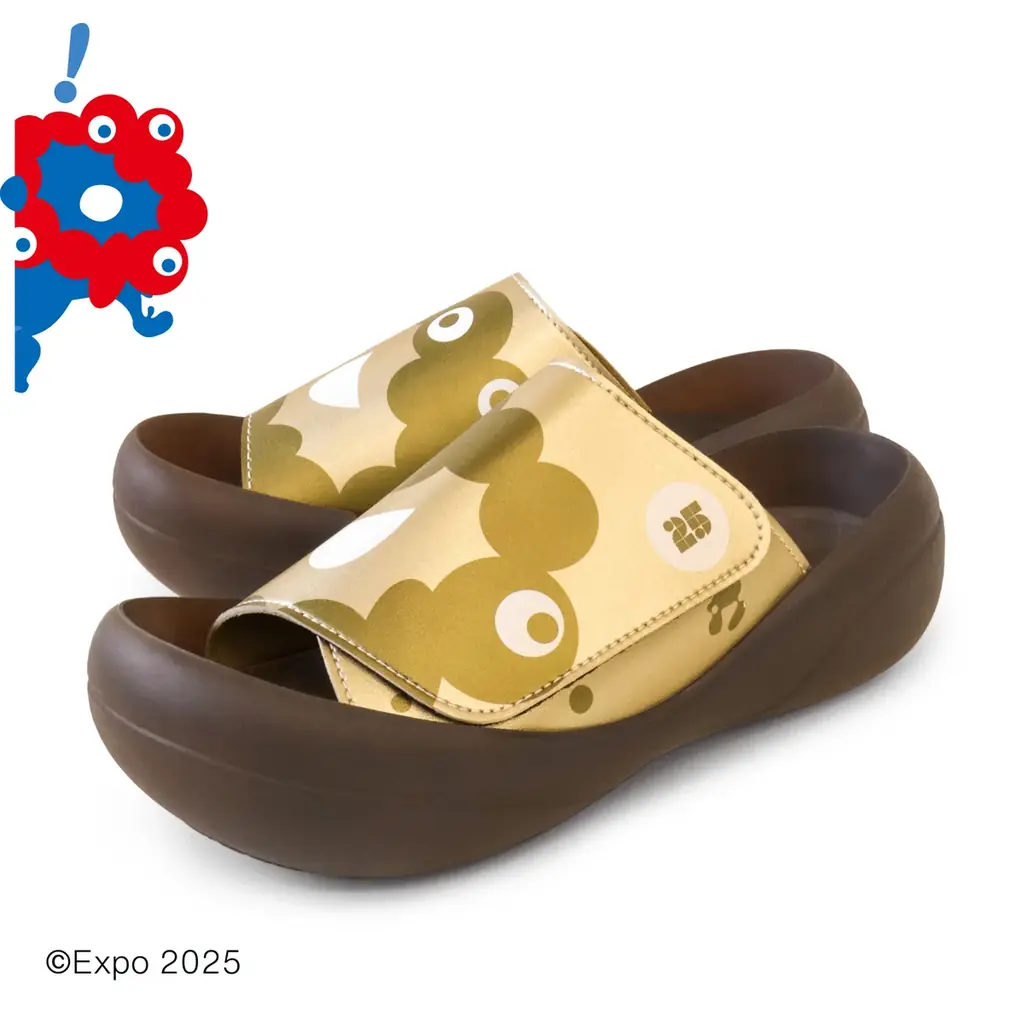 【大阪・関西万博】88足限定“黄金に輝くミャクミャクサンダル” 新発売 画像 2