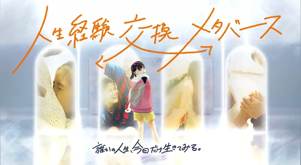 クラスター／東京大学が出展する内閣府／JSTムーンショット型研究開発制度目標１（※）EXPO2025 大阪・関西万博出展企画にて「人生経験交換メタバース」のワールドを公開 画像 3