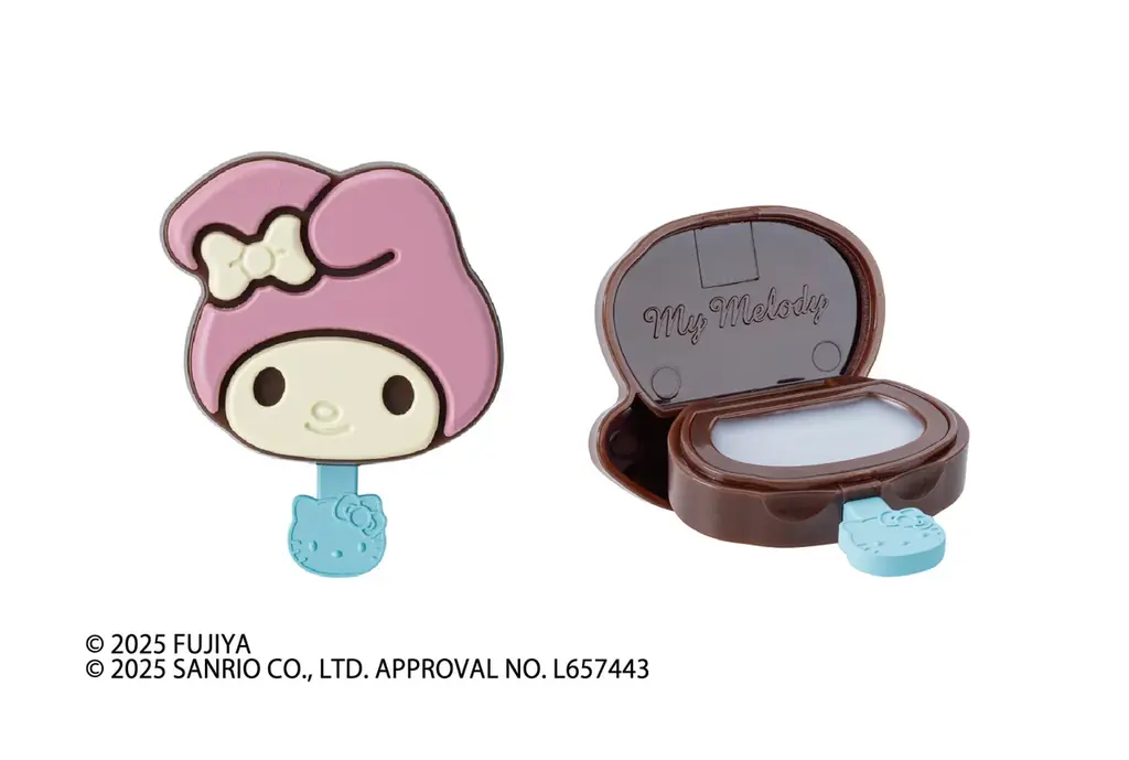 「サンリオキャラクターズチョコレート」型のミニチュアコスメ!?やさしいチョコレートの香りの保湿バームが登場! 画像 5