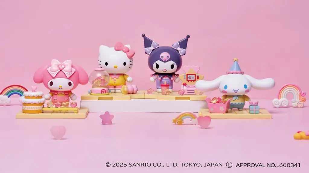 2025年7月25日発売！大人も楽しめるサンリオ組み立てフィギュア