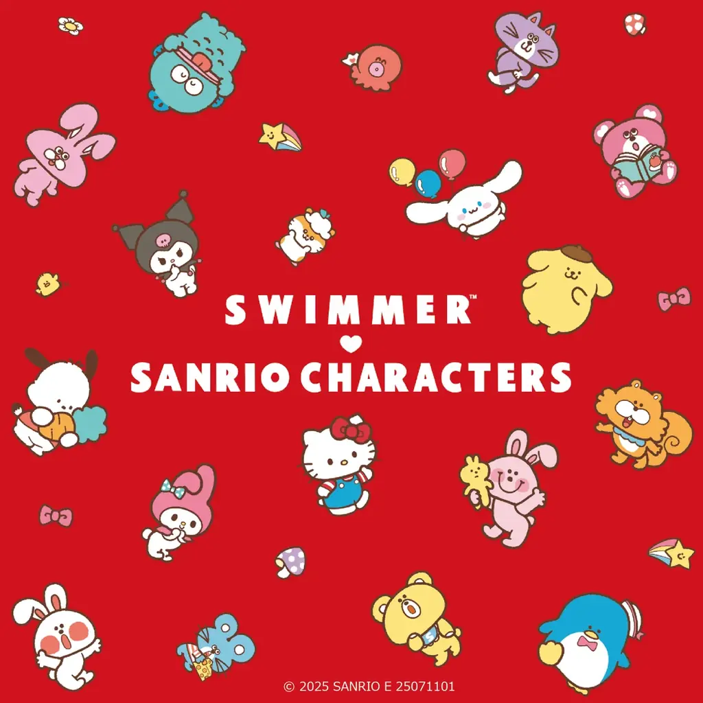 SWIMMER×サンリオキャラクターズのコラボ商品第2弾発売！ 画像 8