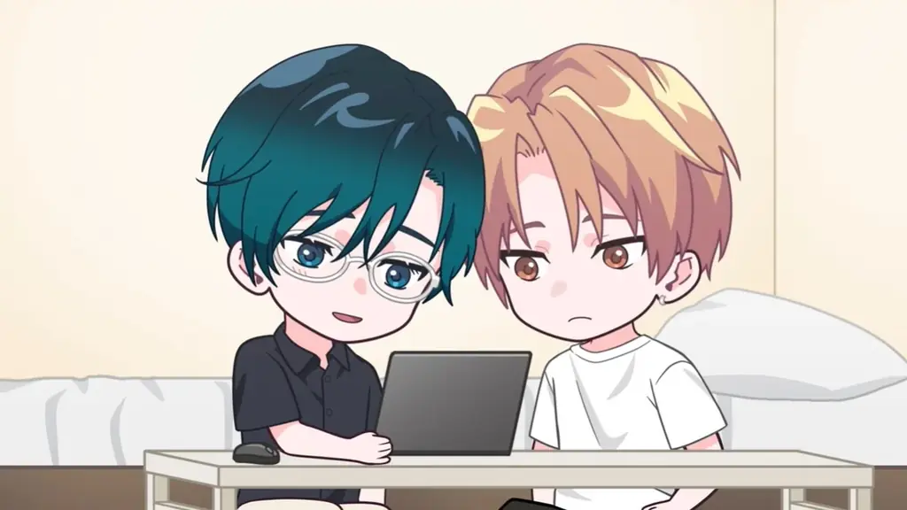 百瀬あん先生が描く、とろける甘さのうぶでエッチなケーキバースBL『舌先から恋』第3巻が7月18日発売！ 特装版は【描き下ろし小冊子ボイス付き】！ 新刊の発売を記念してミニアニメも大公開！！ 画像 3