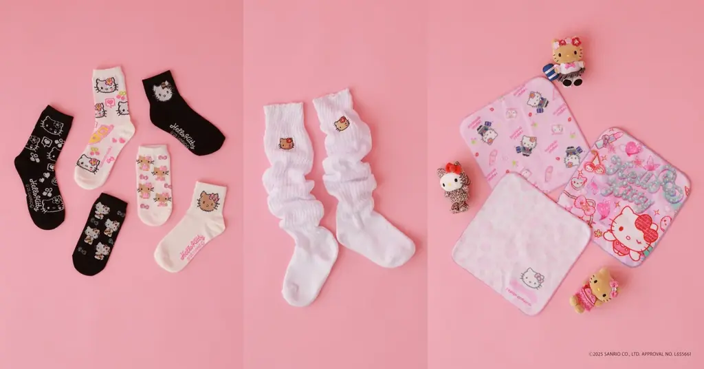 レピピアルマリオと10C REPIPI がハローキティとコラボ!ぎゃるなアイテムを2025 年7 月18 日(金)発売 画像 4
