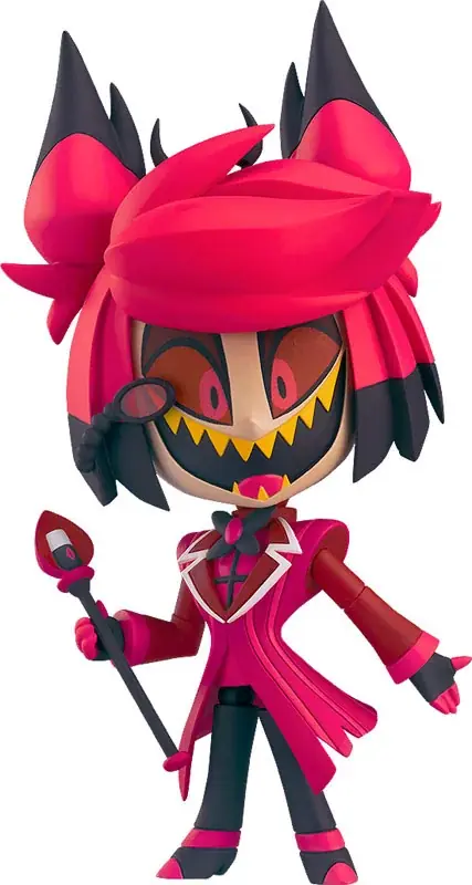 『ハズビン・ホテルへようこそ』より、ラジオデーモンこと「アラスター」がねんどろいどになって登場。あみあみにて予約受付中。 画像 2