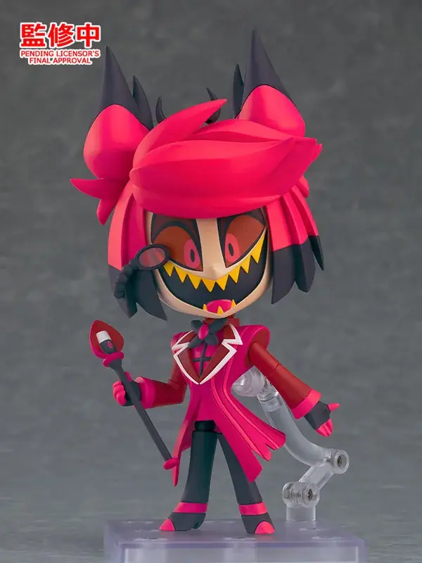『ハズビン・ホテルへようこそ』より、ラジオデーモンこと「アラスター」がねんどろいどになって登場。あみあみにて予約受付中。 画像 3