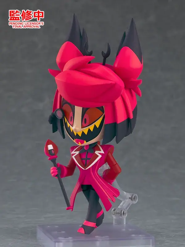 『ハズビン・ホテルへようこそ』より、ラジオデーモンこと「アラスター」がねんどろいどになって登場。あみあみにて予約受付中。 画像 4
