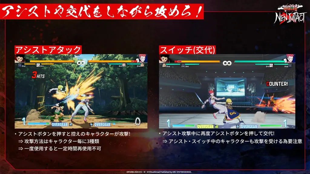 2D対戦格闘ゲーム『HUNTER×HUNTER NEN×IMPACT』、発売記念特番の配信が決定！ 画像 4