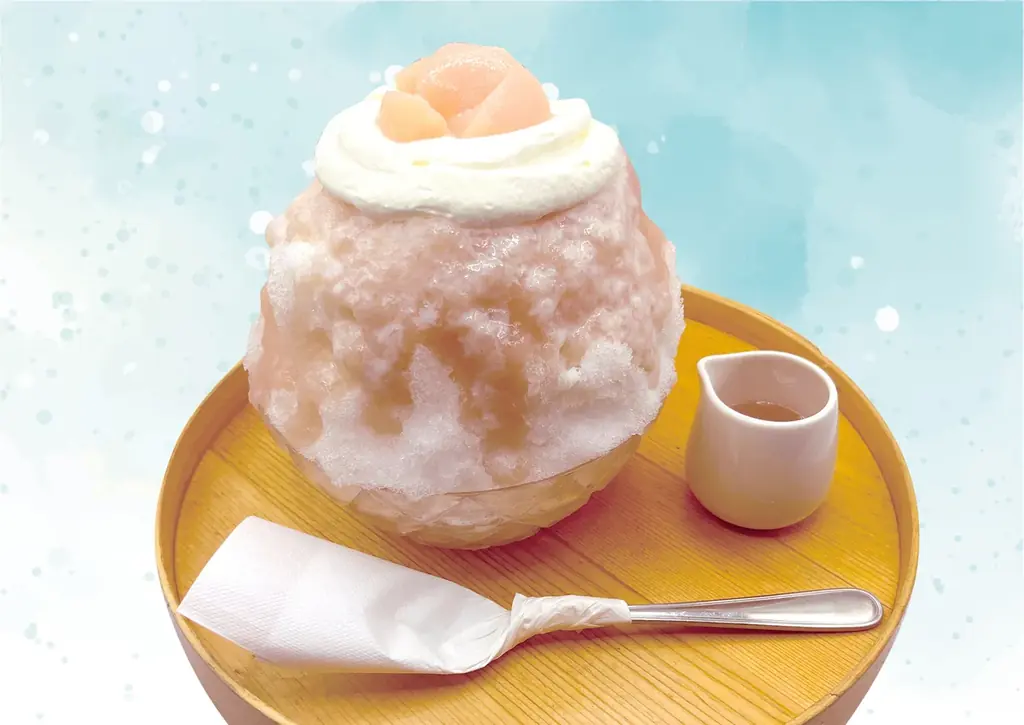 『千成屋珈琲ラソーナ川崎プラザ』×かき氷専門店『しろいくも』コラボ『かき氷』が季節限定で新登場! 画像 3
