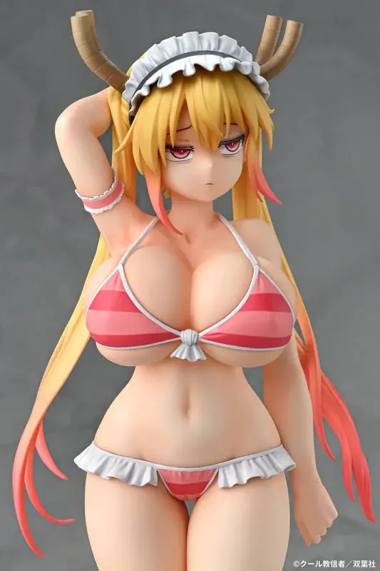『小林さんちのメイドラゴン』より、「トール」がビキニスタイルでフィギュア化。ツヤのある「日焼けver.」も登場。あみあみにて予約受付中。 画像 12