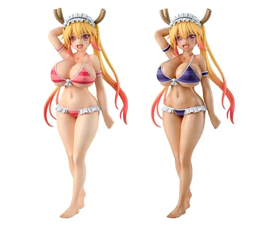 『小林さんちのメイドラゴン』より、「トール」がビキニスタイルでフィギュア化。ツヤのある「日焼けver.」も登場。あみあみにて予約受付中。 画像 2
