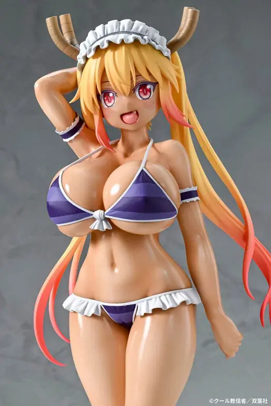 『小林さんちのメイドラゴン』より、「トール」がビキニスタイルでフィギュア化。ツヤのある「日焼けver.」も登場。あみあみにて予約受付中。 画像 20